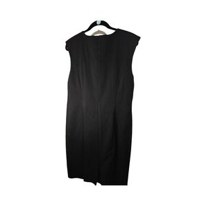 Sz 12, Emaline Elegant Black Sleeveless Dress, Stretch, NWT
